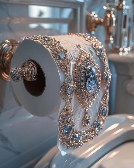این دستمال توالت‌ها را باید در گاوصندوق نگهداری کنید + عکس