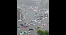 وقوع سیل رکورد شکن در کینژو چین