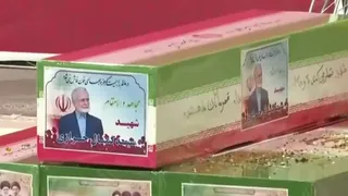 پیکر رئیس شهید شورای راهبردی روابط خارجی در حرم امام خمینی (ره)