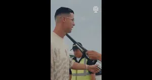بازرسی بدنی رونالدو در آمریکا