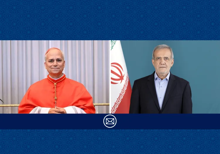 دکتر پزشکیان خطاب به رهبر کاتولیک‌های جهان: از موضع اخلاقی و
منطقی شما در قبال تجاوزات نظامی اخیر به ایران قدردانی
می‌کنم