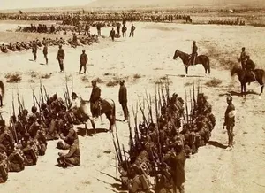 تصویری از «سربازان فوج سوادکوه» در دوران ناصرالدین شاه