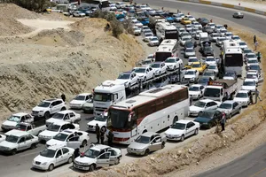 جاده چالوس یکطرفه شد