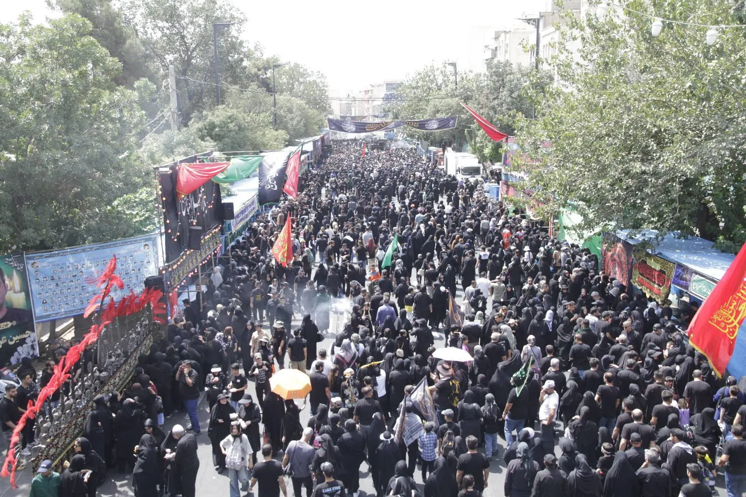 راهپیمایی جاماندگان اربعین در تهران