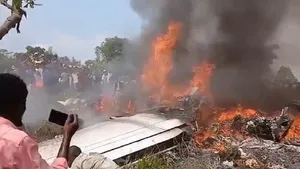 سقوط هواپیما در کنگو دست‌کم ۱۷ قربانی بر جای گذاشت