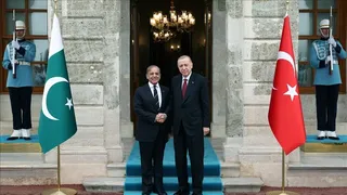 گفت‌وگوی اردوغان و شهباز شریف درباره آتش‌بس