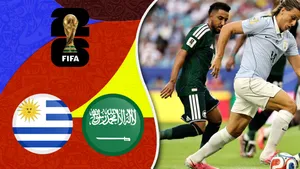 خلاصه بازی عربستان 1 - اروگوئه 1