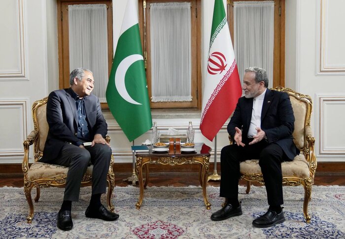 دیدار وزیر کشور پاکستان با عراقچی