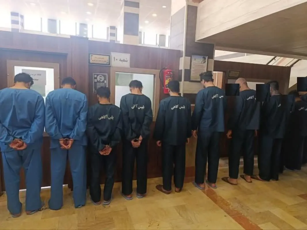 دستگیری ۱۱ متهم اقدام به آدم ربایی در فارس