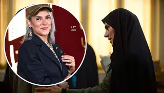 سپیده علایی، بازیگر «پرده‌نشین» در مراسم روز ملی سینما؛ تصاویر حضور در موزه سینما