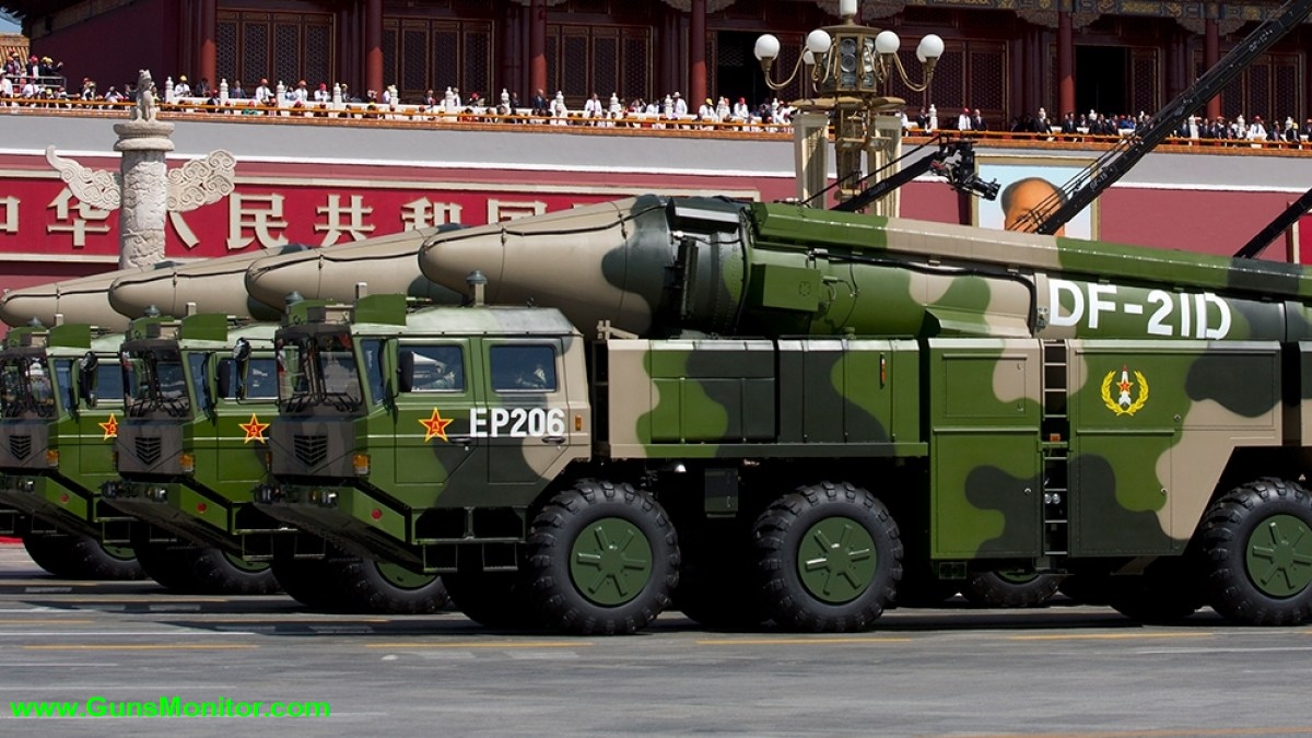 موشک ضدکشتی DF-21D چین
