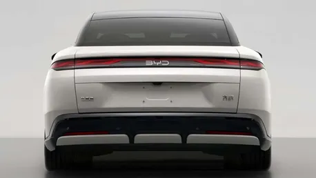 سدان پرچمدار BYD با چهره اژدها وارد می شود (+تصاویر)