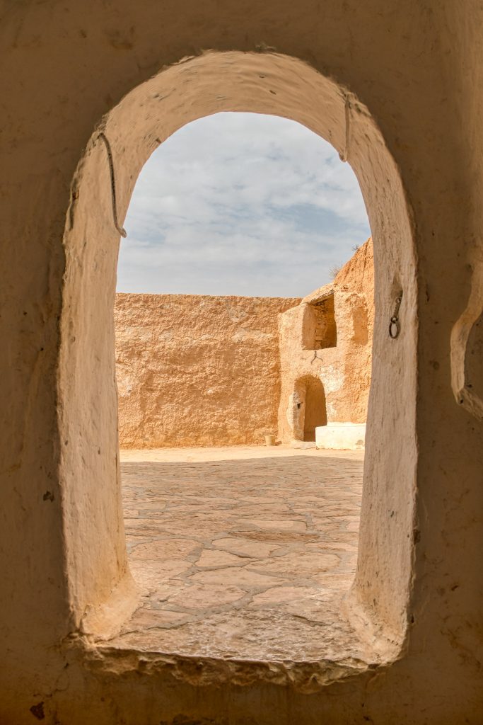 خانه های زیرزمینی روستای مطماطه در تونس