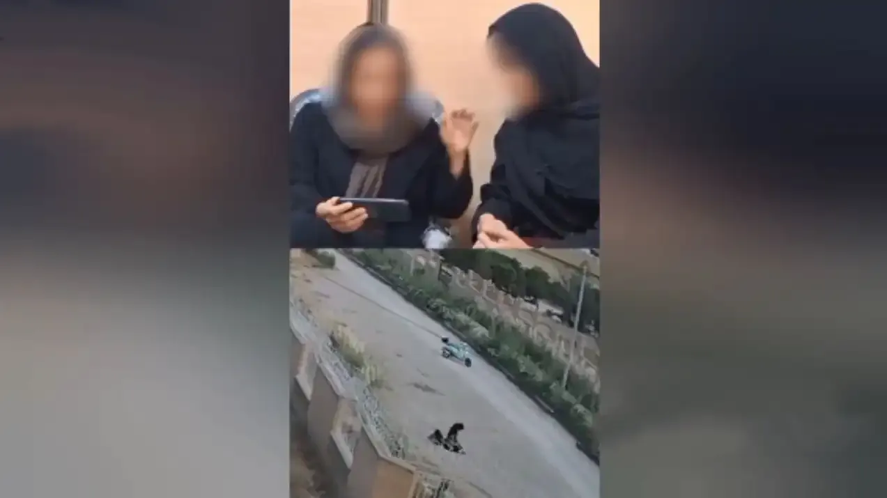تصاویر خفت‌گیری بیرحمانه از دختر دانشجو در بجنورد