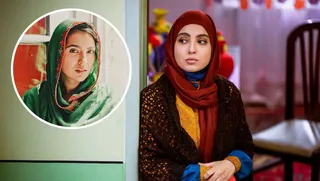 مونا کرمی همسر سپند امیرسلیمانی و بازیگر «حوالی پاییز» با استایل سنتی در قاب جدید (+عکس)