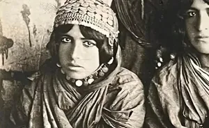 عکس یادگاری 4 دختر کُرد در کنار یکدیگر؛ 130 سال قبل