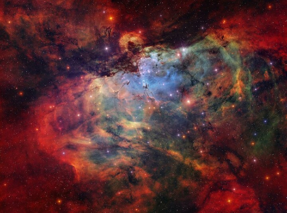 «سحابی عقاب»(Eagle Nebula) یا «مسیه ۱۶»(Messier 16) «سحابی عقاب»(Eagle Nebula) یا «مسیه ۱۶»(Messier 16)