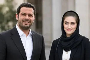 پژمان بازغی و الناز ملک در فیلم جدیدشان عروس و داماد شدند!