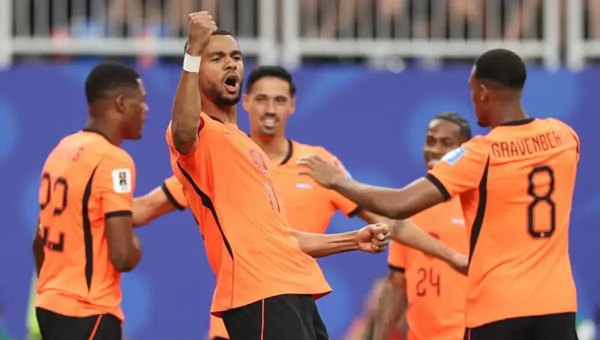 Cody Gakpo named best player in Netherlands vs. Sweden match