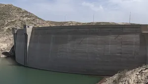 گزارش تصویری از شرایط سد طرق مشهد در آستانه فصل گرما