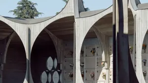 معماری بروتالیستی در قبرستان؛ شاهکار لوئیجی چیاپارلا (+عکس)