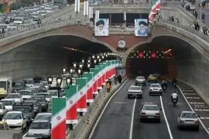 محدودیت ترافیکی در تونل‌های توحید و رسالت