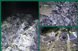 پهپاد هرمس اسرائیل در لرستان سرنگون شد