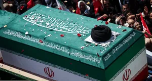 تصاویر ورود پیکر مطهر رهبر شهید انقلاب به شهر مقدس کربلا