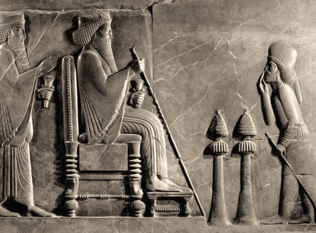 نقشبرجسته داریوش بزرگ، تخت جمشید، ۵۰۰ پیش از میلاد نقشبرجسته داریوش بزرگ، تخت جمشید، ۵۰۰ پیش از میلاد