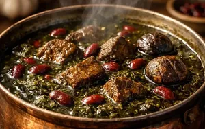 بهترین زمان ریختن ادویه در خورشت قورمه‌ سبزی برای عطر بهتر