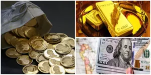 قیمت لحظه ای ارز، طلا و‌ تتر در ظهر روز ۸ مهر ۱۴۰۵