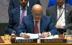 لحظه‌ رد شدن پیش‌نویس قطعنامه ضد ایرانی بحرین در مورد بازگشایی تنگه هرمز پس از وتوی روسیه و چین