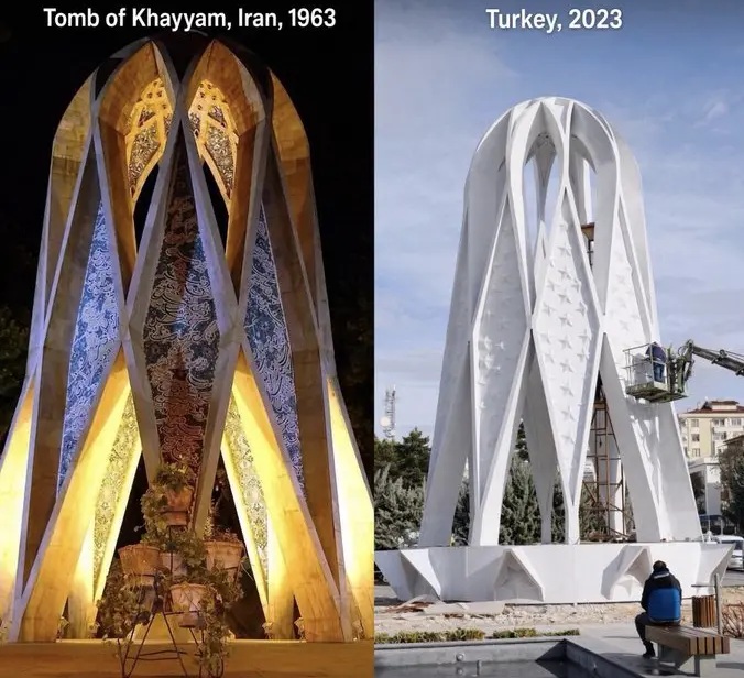 یادمان شهدا در ترکیه و آرامگاه خیام