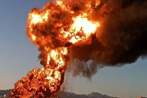 آتش‌سوزی گسترده در پالایشگاه نفت باپکو در بحرین