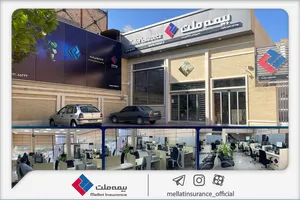 افتتاح ساختمان جدید شعبه بیمه ملت در یزد