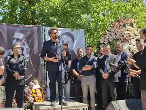 چهلم حمید هیراد با حضور هنرمندان ؛ عبدالجبار کاکایی، شهرام شکوهی، محمد علیزاده، مصطفی راغب و ... (+عکس)
