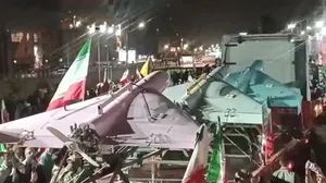 رزمندگان هوافضا با ۳ پهپاد شاهد مهمان تجمع اسلامشهری‌ها شدند