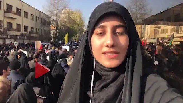 زهرا ایزدخواه  گزارشگر تلویزیون
