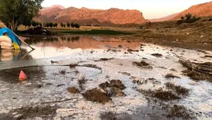 بارش شدید باران در مازندران؛ آبگرفتگی خیابان‌ها و اختلال در تردد