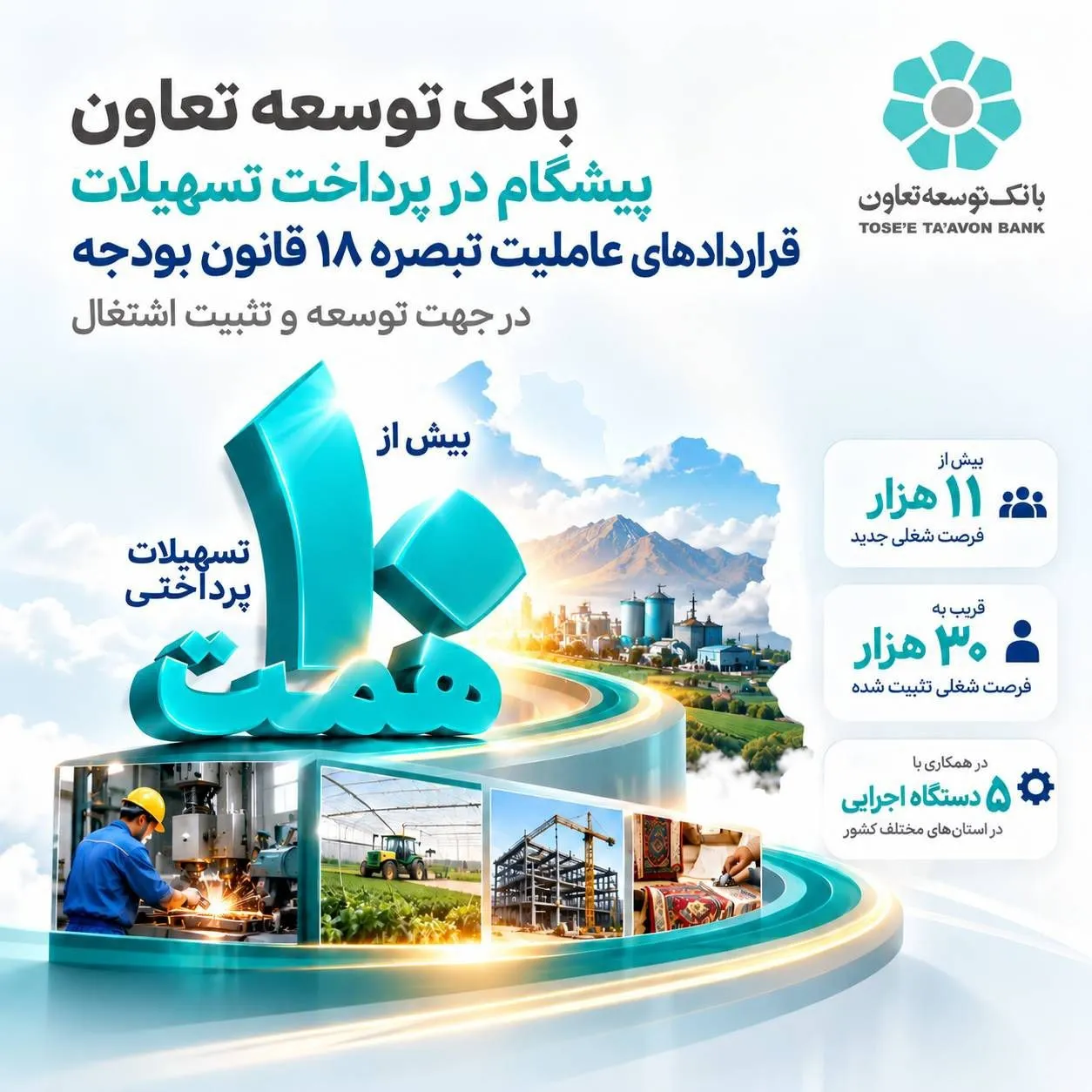 تسهیلات تبصره 18