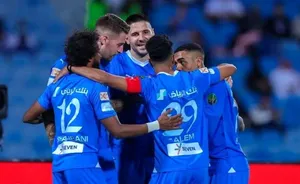 درگیری هواداران الهلال روی سکو‌ها در دیدار شب گذشته الهلال مقابل النصر