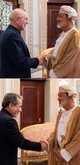 سفر قالیباف و عراقچی به مسقط و دیدار با سلطان عمان (+عکس)