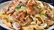 طرز تهیه پاستای مرغ خامه‌ای با قارچ؛ یک غذای خوشمزه و آسان