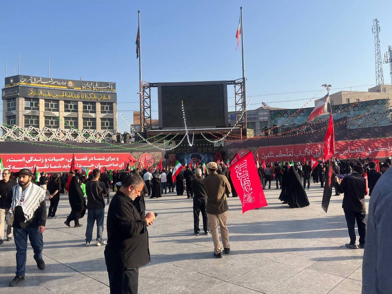 راهپیمایی جاماندگان اربعین در تهران