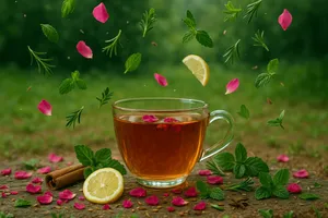 آیا نوشیدن چای داغ در اول صبح به بهبود عفونت معده کمک می‌کند