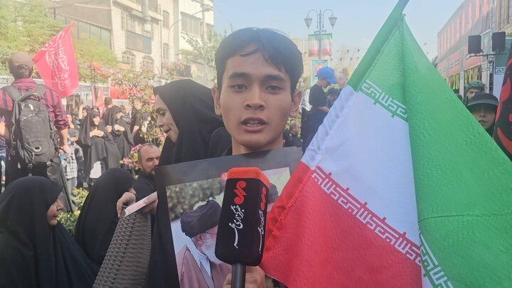 راهپیمایی جاماندگان اربعین در تهران