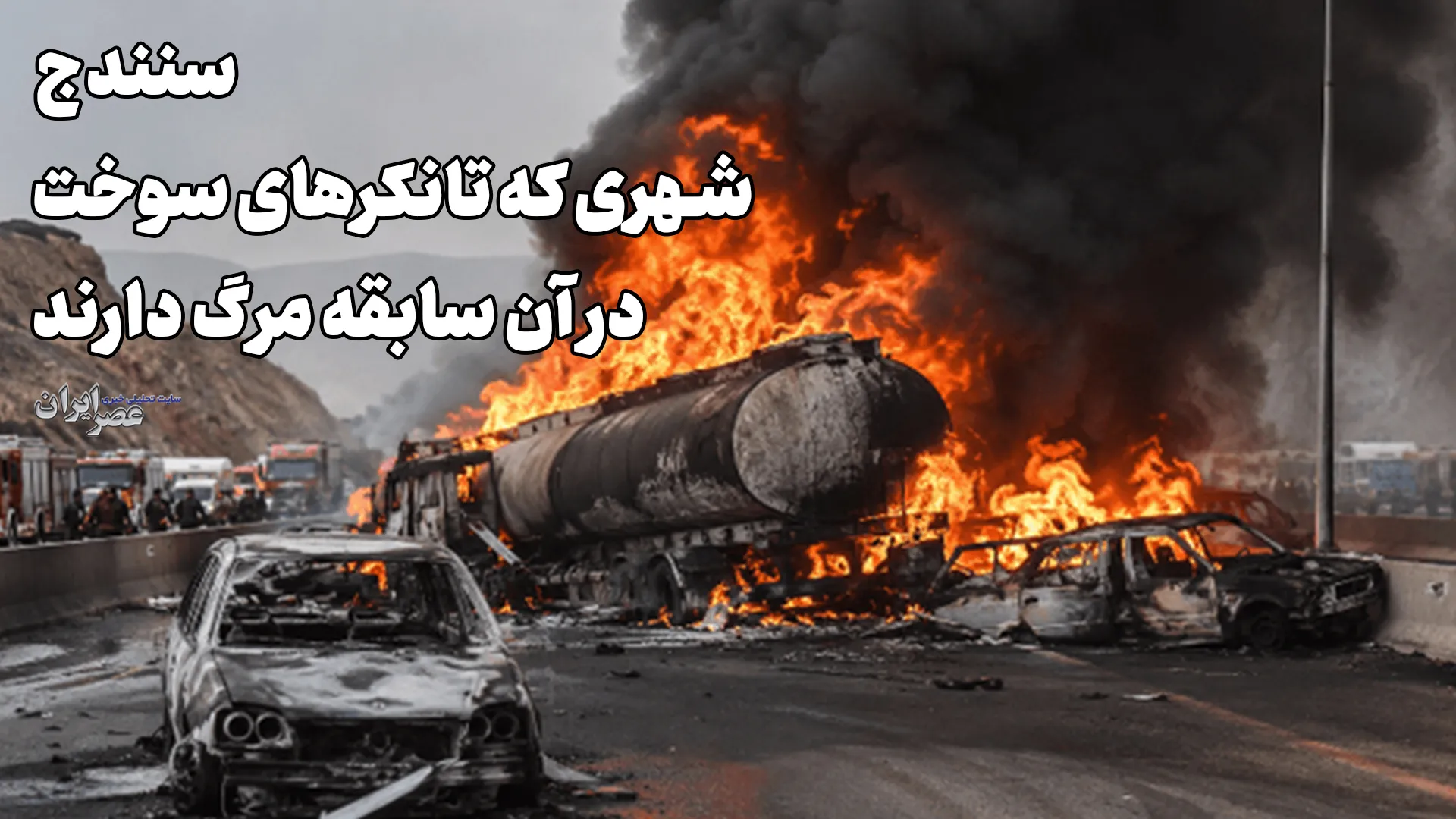 هشت سال بعد از یک کشتار؛ همان ترمز، همان کابوس / سنندج؛ شهری که تانکرهای سوخت در آن سابقه مرگ دارند