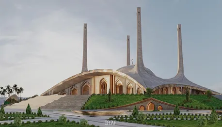مسجد جامع بارزانی؛ سومین مسجد بزرگ جهان (+عکس)