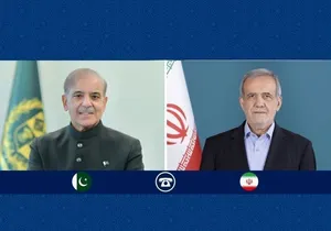 تاکید تهران و اسلام آباد بر تقویت مناسبات اقتصادی و دیپلماتیک در گفت‌وگوی تلفنی پزشکیان و شهباز شریف