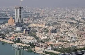 منظرۀ متفاوت شهر «بغداد» در بیش از یک قرن قبل